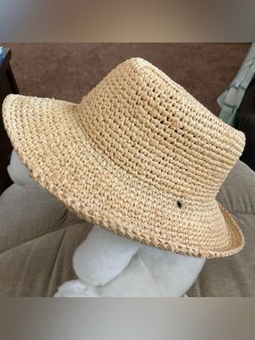 The Scala Collection Summer Sun Hat - Wide Brim 1 Size Natural Fiber - Beach